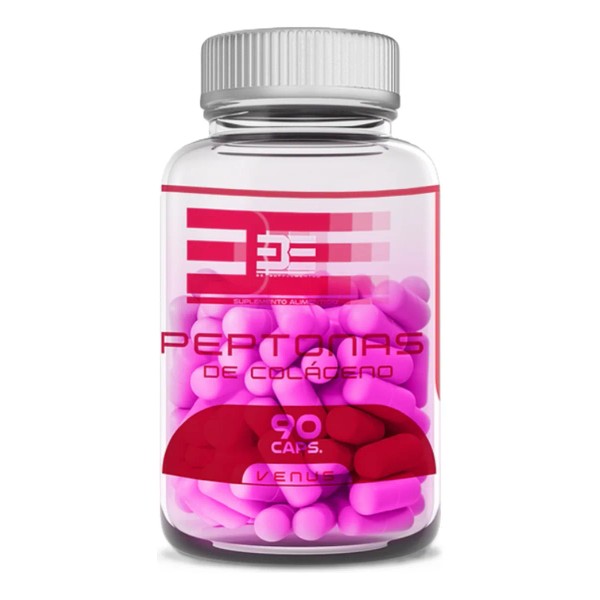 Be Supplements Peptonas De Colageno 1000mg 90 Capsulas Sabor Sin