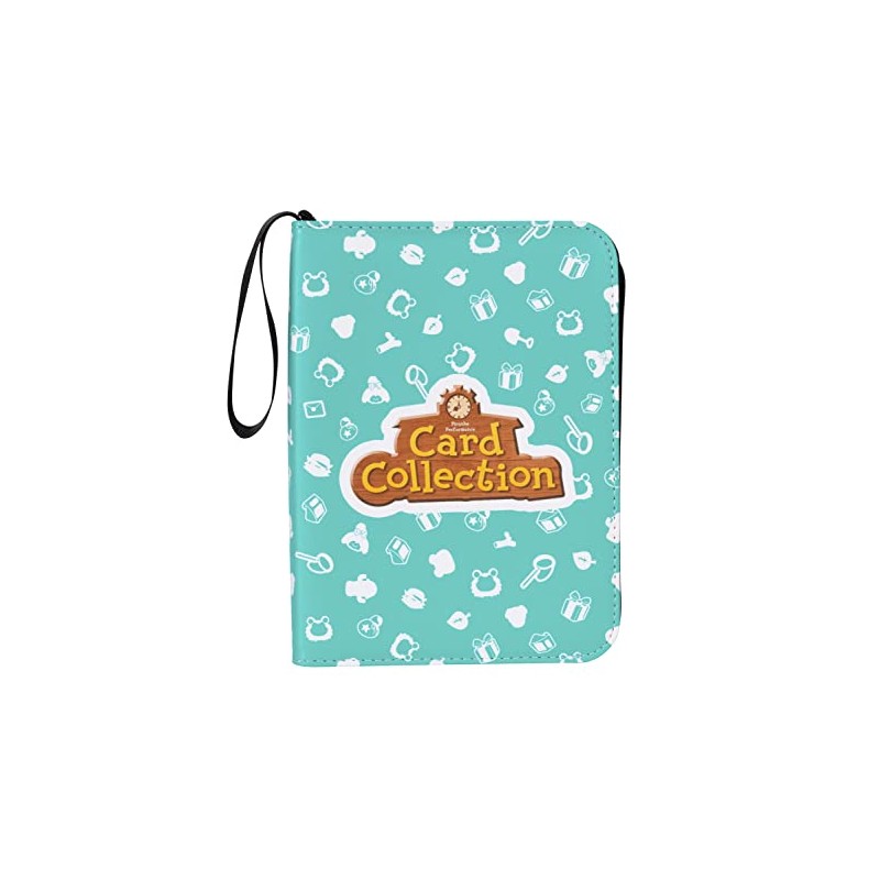 SCUTES DELUXE Trading Card Album Turquoise Compatible with Amiibo Animal