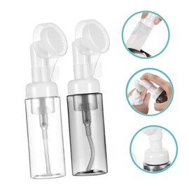 Healeved 6pcs Foam Bottle Airless Pump Container Foaming قطعة من زجاجات من زجاجات مضخة Bottle Empty زجاجة مضخة رغوة Oiling Bottle Automatic Dispenser Pump Bottle Liquid Plastic