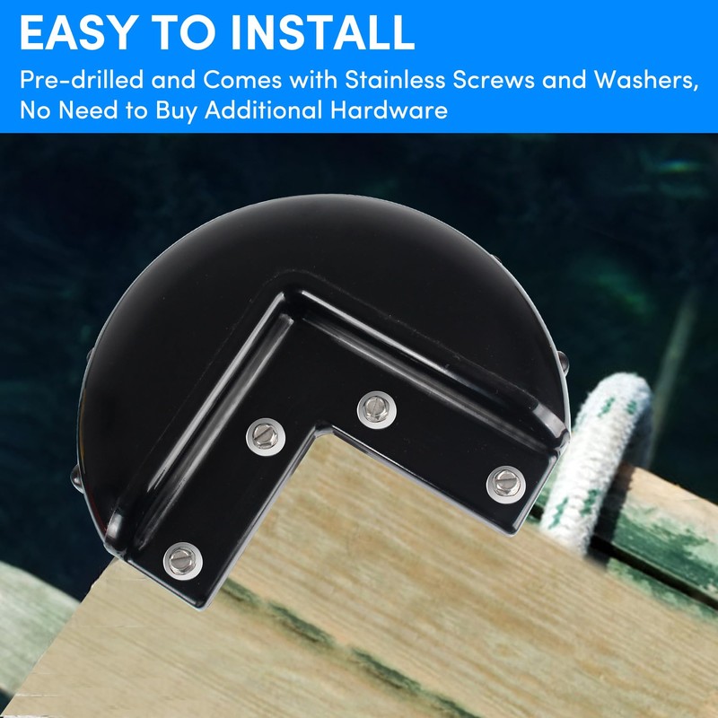 ORLANG 2Pack 8in X 16in Corner Dock Bumper Fender, Inflatable