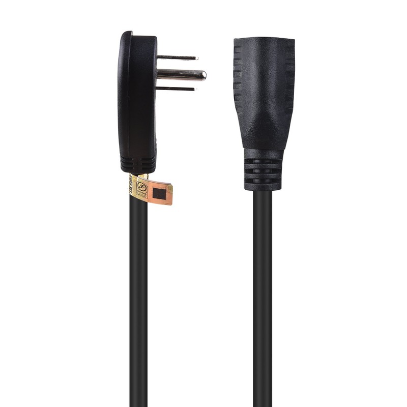 Cable Matters Paquete de 2 Cables de extensión de Enchufe