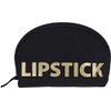 Make-Up Bag Cosmetic Bag Toiletry Bag with Zip Black 17