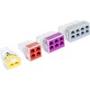 Push-in Wire Connector Wall-Nut 2/4/6/8 Port Conductor Combination Assortment Pack