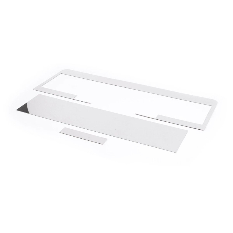 carpart2021 FOR 2003-2009 HUMMER H2 REAR LICENSE PLATE COVER FRAME