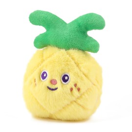 Anboor 5.2" Pineapple Plush Keychain,Small Fruit Keychain Simulated Pineapple Pendant for Women Backpack Key Handbag Cute Purse