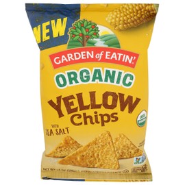 GARDEN OF EATIN Organic Yellow Corn Tortilla Chips, 14 OZ