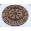 Vegvísir Vegvisir 25 Wooden Rune Stones Set Walnut (Runes 20
