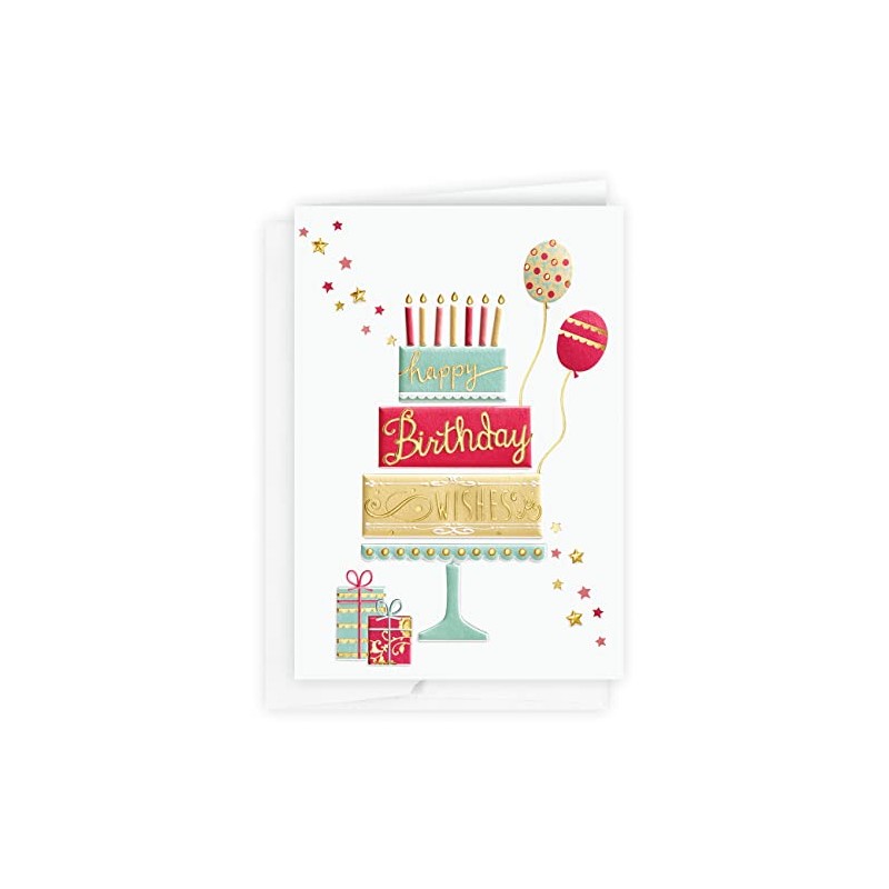 The Gallery Collection, 1 Count Card Pack, Birthday Card with