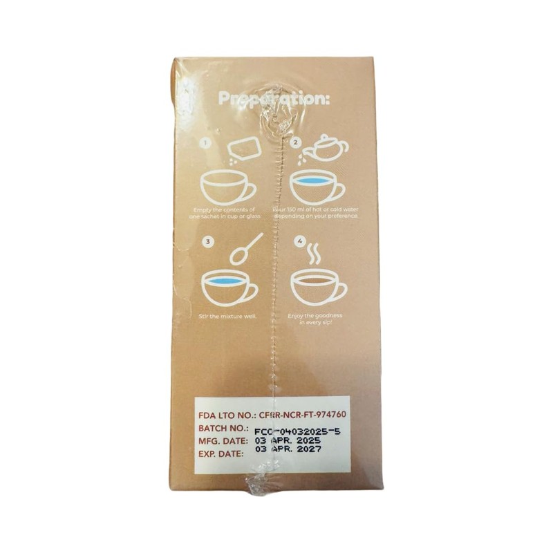 Hot Babe Black Coffee Mix by Kiray Celis (10 Sachets,