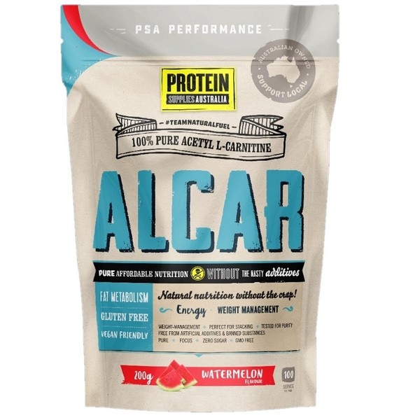 Protein Supplies Australia ALCAR (Acetyl L-Carnitine) Watermelon 200g