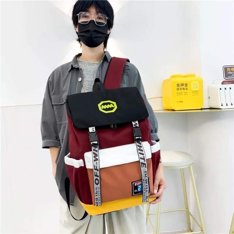 Shendy Vendy Mochila Backpack Impermeble Escolar De Gran Capacidad Color