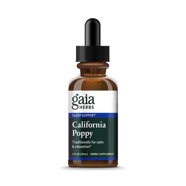 California Poppy, 1 OZ by Gaia Herbs