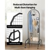 2 Packs Black Wire Grid Wall Panels 1.9 X 5.4