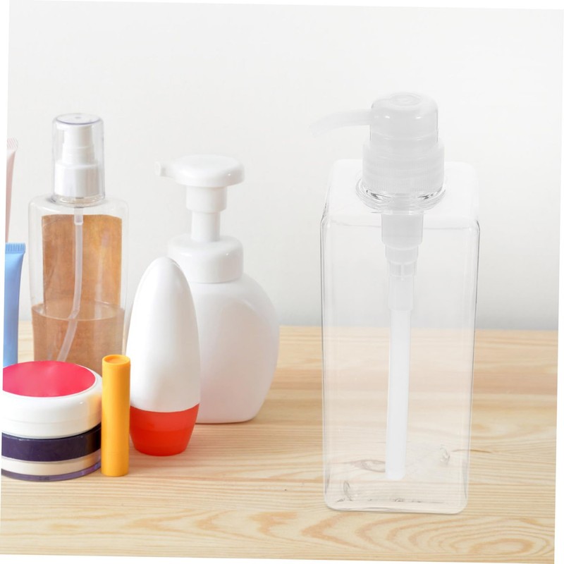 Mikinona Plastic Soap Dispenser with Pump Suitable for Hand Soap