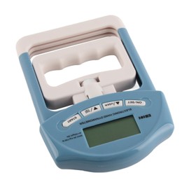 Dinamómetro de Mano Electrónico, Pantalla LCD Dinamómetro de Mano Digital Ajustable Medidores de Medición de Fuerza de Agarre Medidor de Fuerza de Agarre de Mano Electrónico Medidor de Entrenamiento