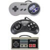 Retro Power USB SNES, NES, Sega Genesis Controller 3-pack