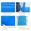 ELEBOX Waterproof Oil Proof Bib Apron Utility Apron Chemical Resistant