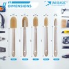 JMIBASIC Silicone Caulk Finishing Tool - Assorted 5 Size Sets