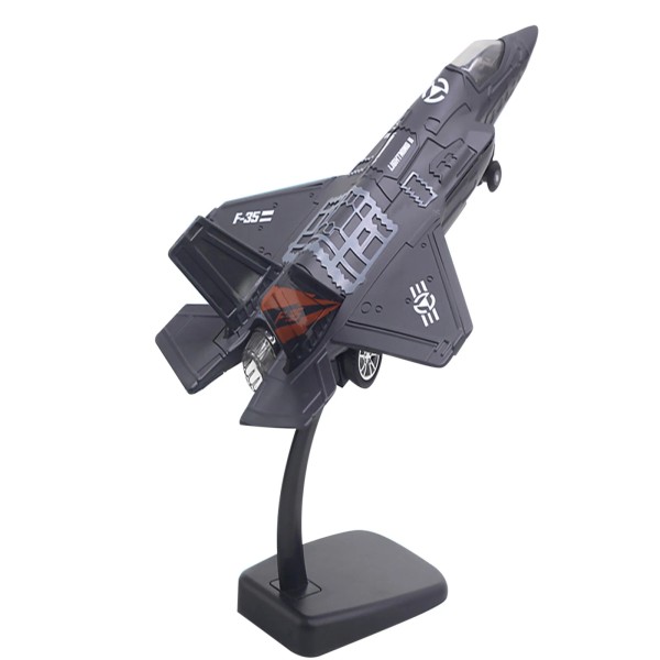 Unbranded 1/72 Fighter Aircraft F35 Jet Light & Sound Alloy