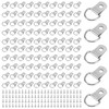 100 PCS D Rings Hooks, D Rings Picture Hangers with