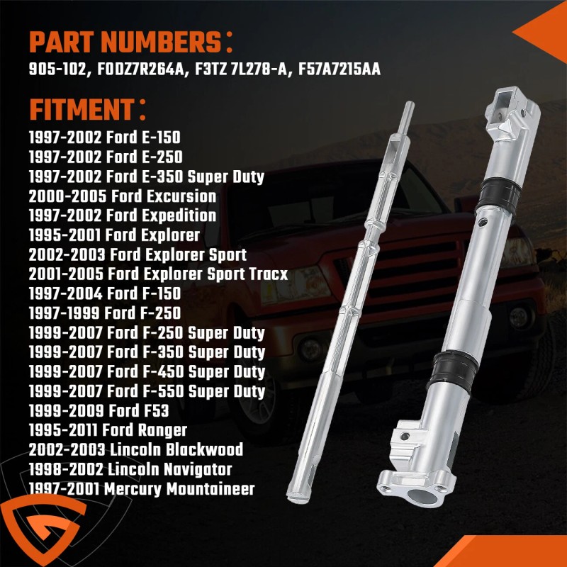 Dorman 905-102 Automatic Steering Column Shift Tube for Ford F150