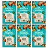 6er Pack Dresdner Essenz Badesalz Bio Orange & Yuzu 6