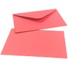 JEYEFFE 100 Pieces Colorful Envelopes Small Envelopes 7 x 11.2