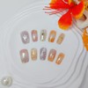 Medium Square Press on Nails Cat Eye Handmade False Nails
