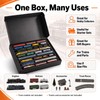 Silipull 3 Pcs N Scale Model Train Storage Box with