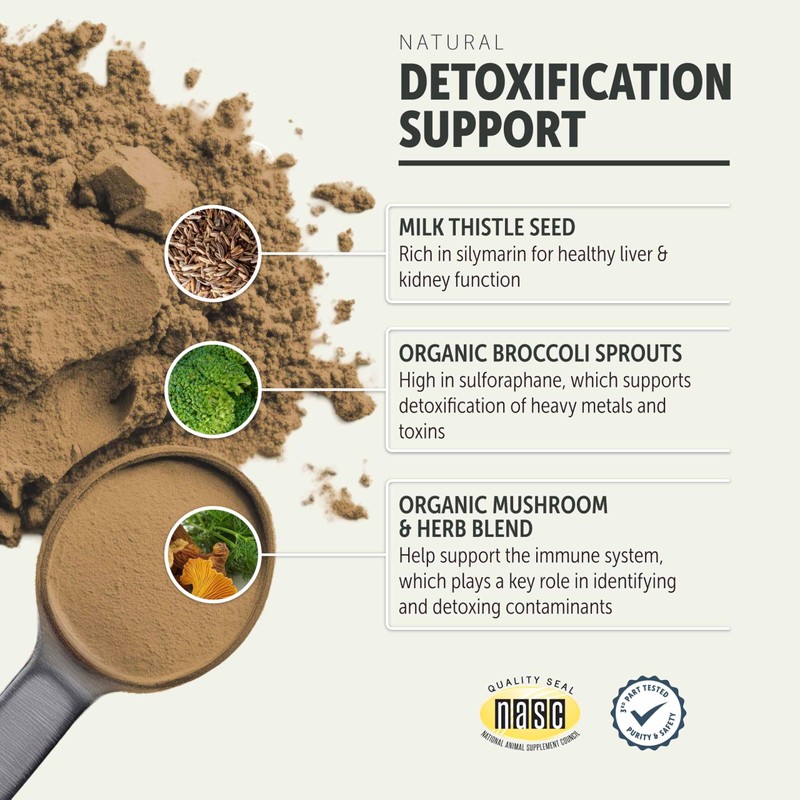 Four Leaf Rover Dog Liver Support - with Organic Milk