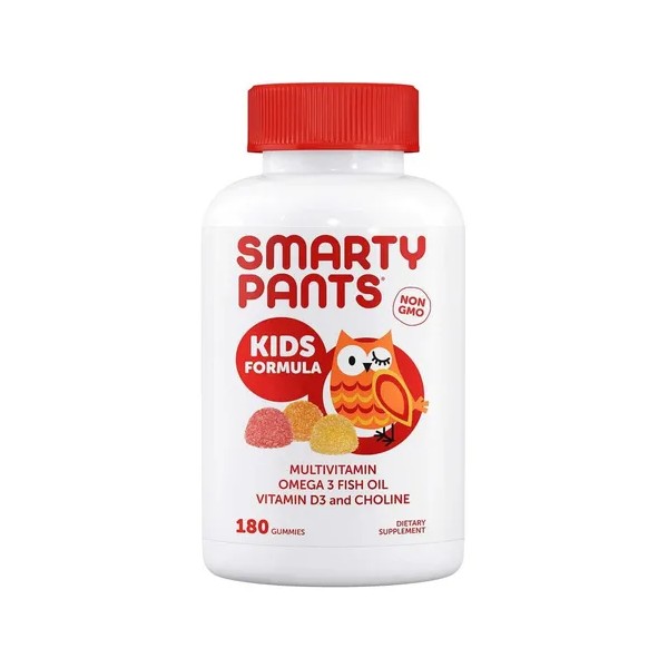 Smarty Pants Multivitamínico Niños Con Omega3 D3 180 Gomitas Sabor