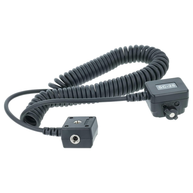 vhbw TTL flash cable for camera Nikon F6, D3, D4,