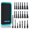 Libraton Magnetic Socket Set of 21, Socket for Electric Drill