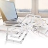 Quilting Ruler, Double Pentagon Quilting Rulers Transparent Acrylic Patchwork Sewing