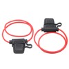 Bumbesti 2 Pack ATC/ATO 16 AWG Gauge Inline Fuse Holder