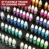 The Army Painter, Warpaints Flexible Triad PLUS+: Black & Greys,
