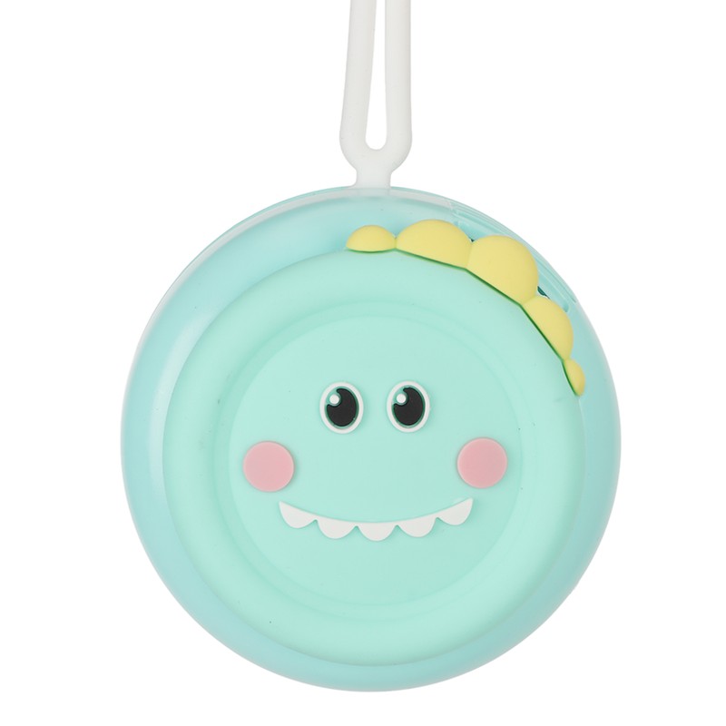 Necklace Fan Cartoon Silicone 3 Speed Mode USB Charge 800mAh