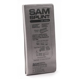 SAM Splint 36 inch Charcoal Flat Fold