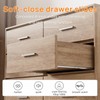 PHWALK 20 Inch Soft Close Undermount (Bottom Mount) Drawer Slides,
