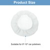 HARFINGTON 6pcs Car Polisher Bonnet Buffing Pad Lamb's Wool Polishing