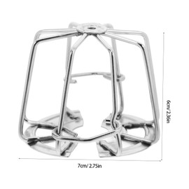 VILLFUL Sprinkler Head Cap Sprinkler Iron Construction Easy Installation Versatile Bracket