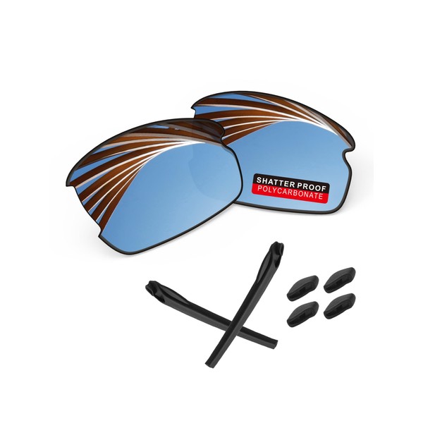 iLikeo PRO+ Polycarbonate Polarized Replacement Lenses & Rubber Kits for