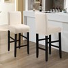 Fuloon Waterproof Bar Stool Covers, High Elastic Fit Removable Washable