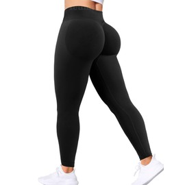 Ieumaz Scrunch Butt Lifting Leggings for Women Impact Leggings Gym Seamless Leggings Workout Leggings Tummy Control Yoga Pant