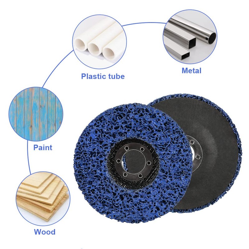 CSD Disc Sanding Disc, Diameter 125 mm Cleaning Disc Set,