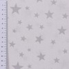 Decorative Fabric Curtain Fabric Raumhoch Star White Grey 2.8 m