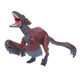 Realistic Dinosaur Toy Roar Effect Educational Plastic Pyroraptor Action Figure for Boys Kids Type 4