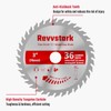 3 Pcs 3 in 36T Circular Saw Blade for Wood,