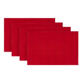 IZOD - Placemats, Decorative Table Accessories, Holiday Home Decor, Set of 4 (Chadwick Collection)