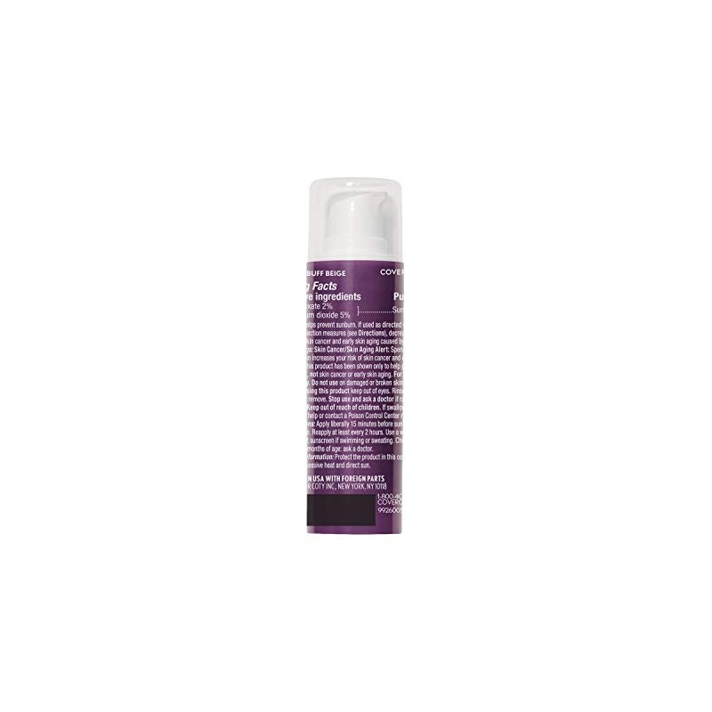 COVERGIRL Advanced Radiance Age-Defying Foundation Makeup, Buff Beige, 1 oz